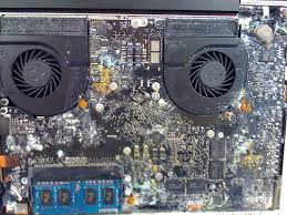 water damaged macbook pro logic board repair mississauga