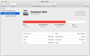 imac utility menu at startup repair