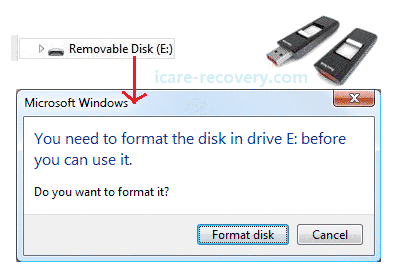 usb needs to be formatted recovery